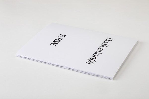 robin waart dedication(s)